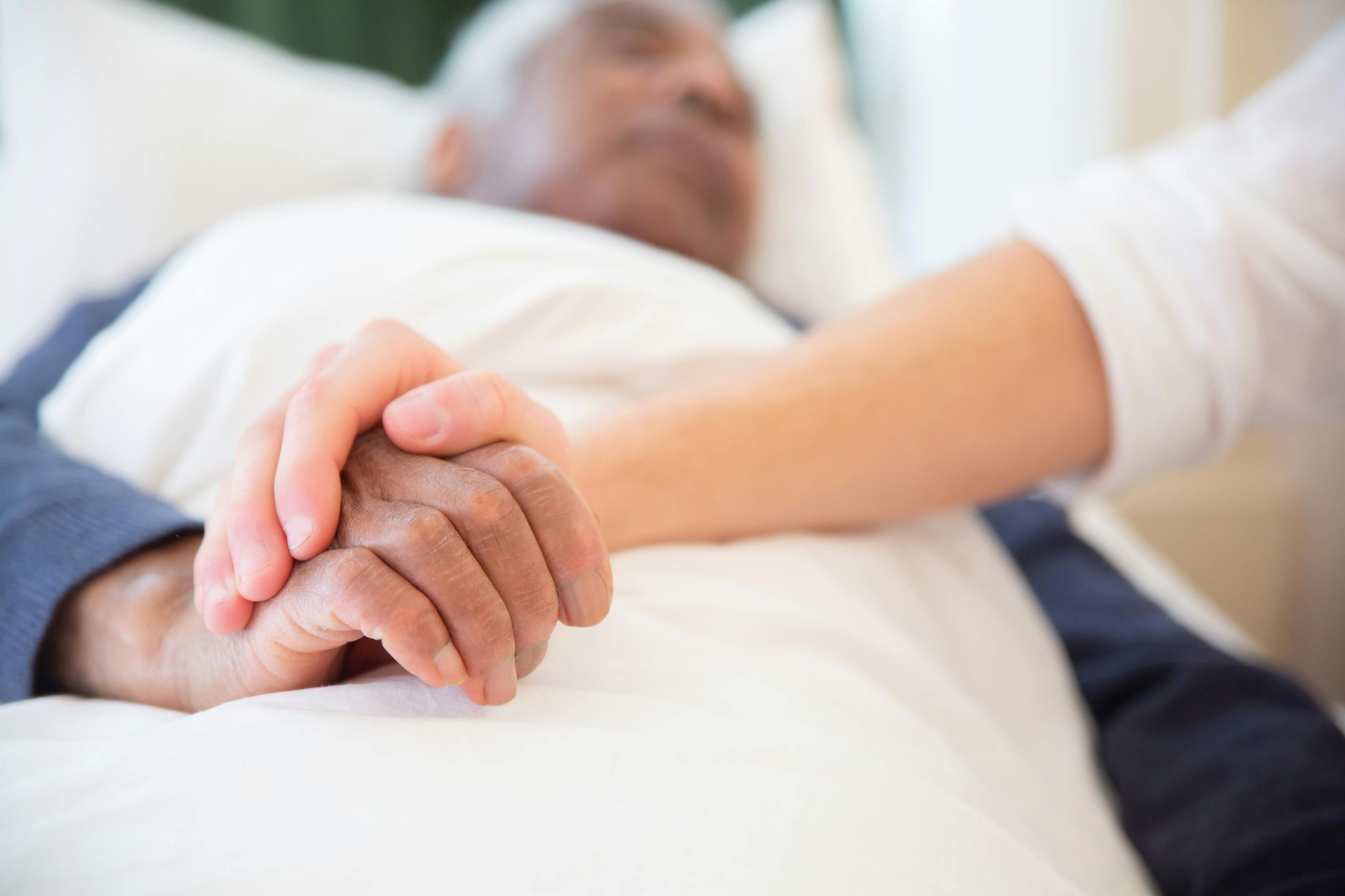 Hands of care and compassion